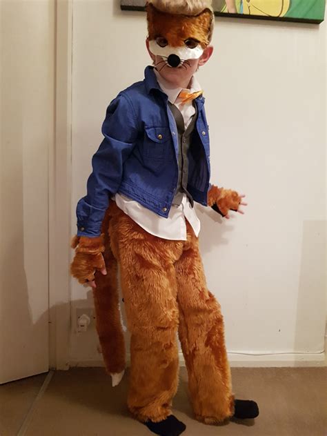 How I Made The Fantastic Mr Fox Costume - Lifestyle & DIY blogger with ...