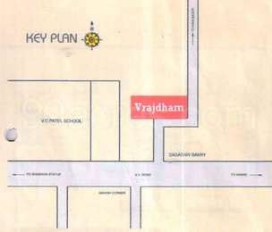 Vrajdham Infra Vrajdham Apartments Map - Vallabh Vidyanagar, Anand ...