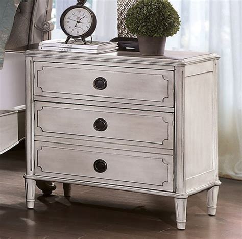 Esther Antique White Nightstand