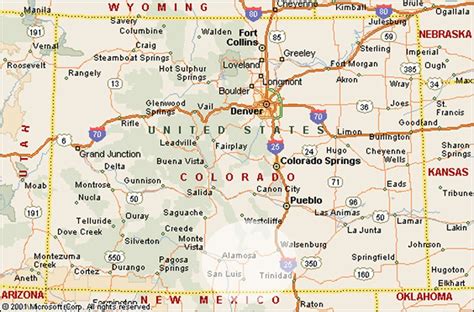 map of colorado - Google Search