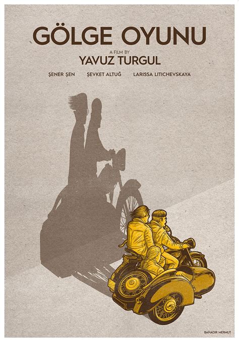 Yavuz Turgul Gölge Oyunu Turkish Movie Poster (Art by Bahadır Mermut) Movies, Movie Posters ...