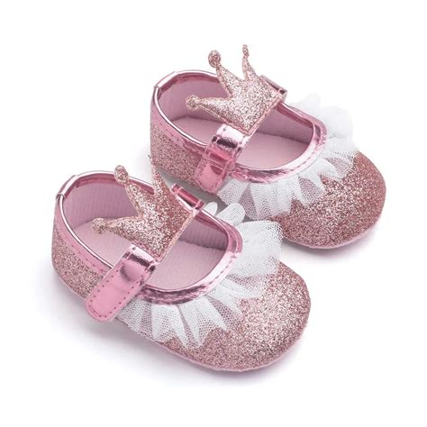 MUQGEW 1 Pair Baby Princess Shoes Cute Baby Girls Newborn Infant Baby ...