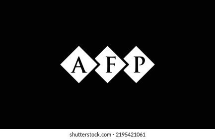 Afp Letter Logo Afp Best White Stock Vector (Royalty Free) 2195421061 ...