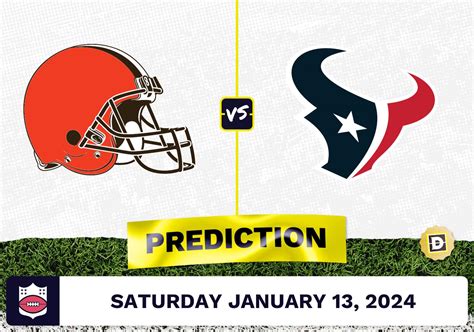 Cleveland Browns vs. Houston Texans Prediction, Odds, NFL Picks - Wild ...