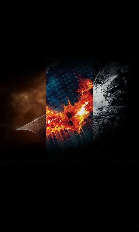 Batman Trilogy posters combined : r/pics