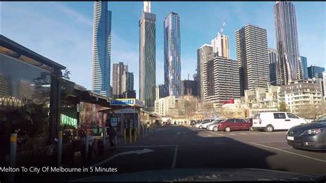 Melton Victoria To City Of Melbourne in 5 Minutes - YouTube