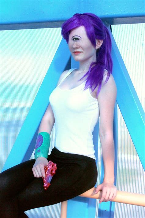 real leela - Google Search | Futurama, Best cosplay, Leela futurama