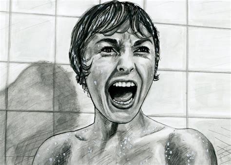 Psycho Bathroom Scene - Etsy