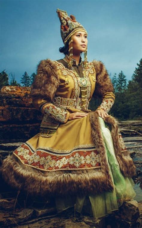 MYTHODEA — Siberian national costumes Yakutia Russia, google... Traditional Fashion, Traditional ...