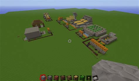 The Redstone Farms Minecraft Map