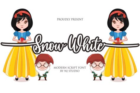 Snow White Font - Demofont.com