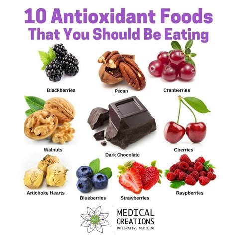 Some antioxidants are made from the body itself, while we must get ...