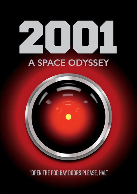 2001 A Space Odyssey - Alternative Movie Poster Digital Art by Movie Poster Boy