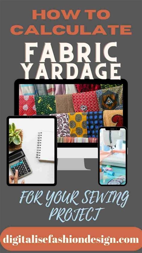 HOW TO CALCULATE FABRIC YARDAGE FOR SEWING.(FREE FABRIC CALCULATOR) - SEWING PATTERNS