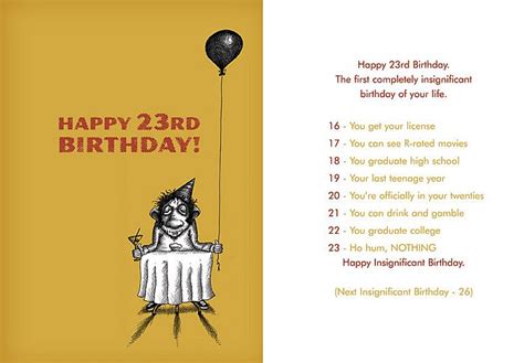 Happy 23rd Birthday! | Happy 23rd birthday, 23rd birthday, 23 birthday quotes