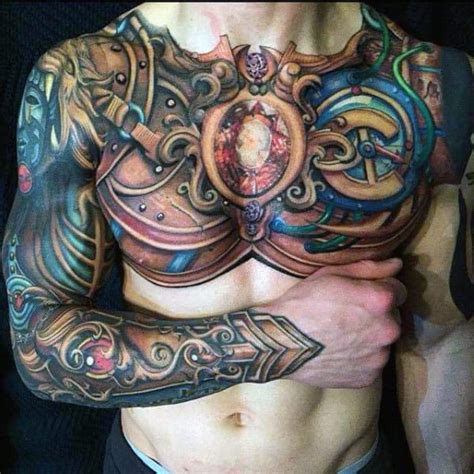 Top 93 Best Armor Tattoo Ideas - [2021 Inspiration Guide]