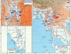 Map depicting the British third campaign in Burma, Jun 1944-Mar 1945 http://ww2db.com/image.php ...