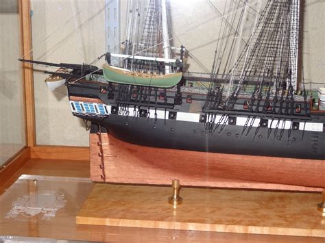 USS CONSTITUTION STERN - Gallery of COMPLETED Kit-Built Ship Models ...