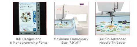 Janome Memory Craft 500E Embroidery Machine