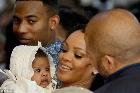 Flawless! Rihanna and baby Majesty at her Christening in Barbados ...