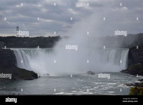 Maid of the Mist sightseeing boat at Niagara Falls, Ontario, Canada Stock Photo - Alamy