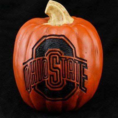 Ohio State Buckeyes 12'' Resin Decorative Pumpkin | Ohio state buckeyes, Ohio buckeyes, Ohio