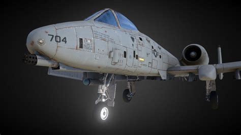 A-10 Warthog - 3D model by yazjack [2ddb1cd] - Sketchfab