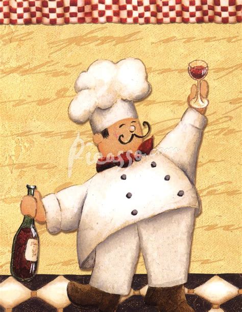 Fat Chef Drawing at GetDrawings | Free download