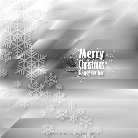 Merry Christmas Snowflakes Gray Background Graphics | Merry christmas snowflakes, Free christmas ...