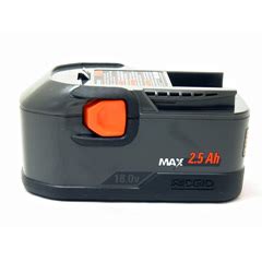 Ridgid 18V 2.5AH MAX Battery 130254007