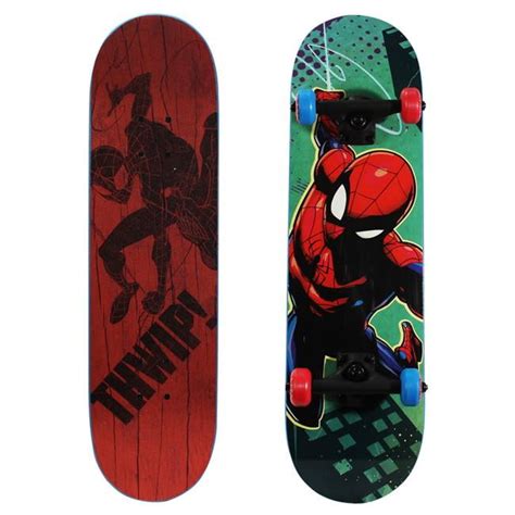 Generic Play Wheels Spider-Man 28 In. Complete Skateboard - Walmart.com