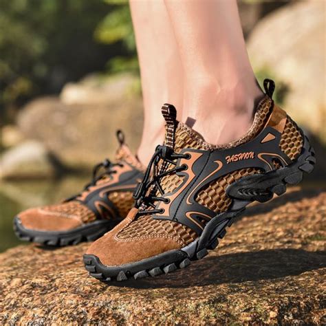 Men's Non- slip Breathable Hiking Shoes | Abershoes