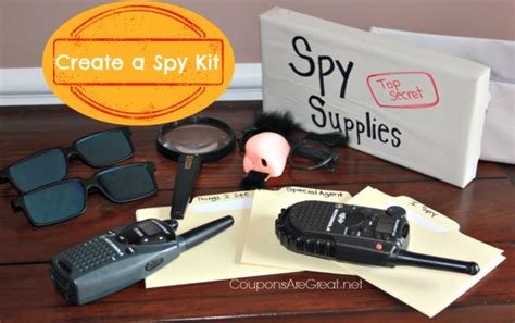 Create a Spy Kit for Kids