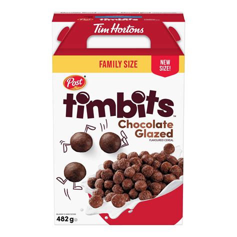 Post Timbits Cereal Chocolate Glazed, Family Size | Walmart Canada