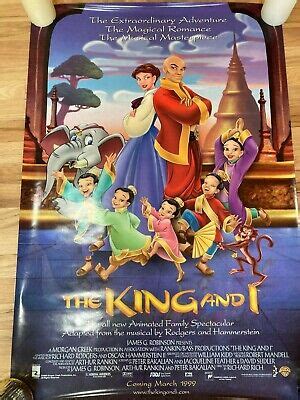 The King And I Movie Poster 1999 Excellent | eBay