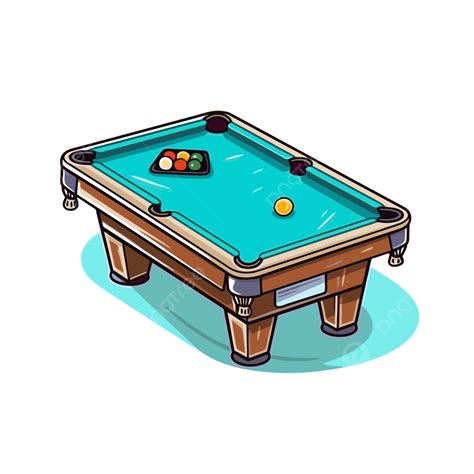 Cartoon Pool Table PNG, Vector, PSD, and Clipart With Transparent Background for Free Download ...