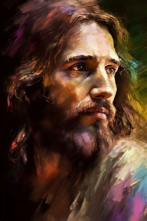 Jesus Portrait Jesus Christ Artwork, Jesus Christ Painting, Jesus ...