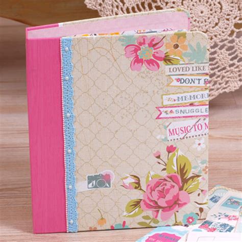 Vintage Binder Scrapbooking Album DIY Hand Craft Kit Handmade Presents 1pc | eBay