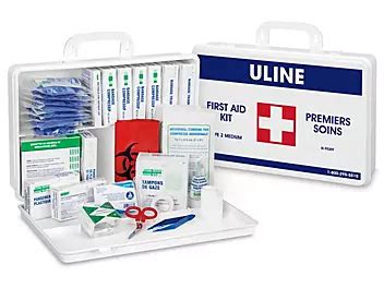 Uline Compliant First Aid Kit - Type 2, 50 Person H-9589 - Uline