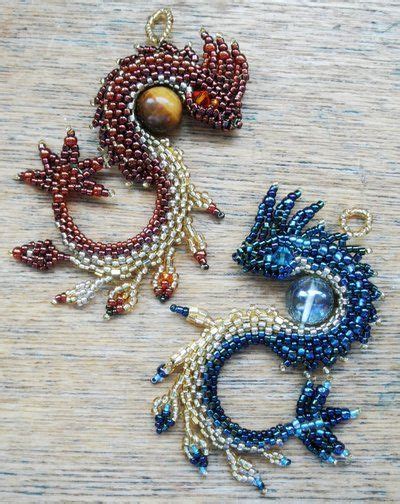 Amazing Beaded Dragon Jewelry Tutorials / The Beading Gem