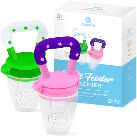 Baby Fruit Feeder Pacifier (2 Pack) - Ashtonbee