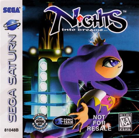 NiGHTS into Dreams... (1996) SEGA Saturn box cover art - MobyGames