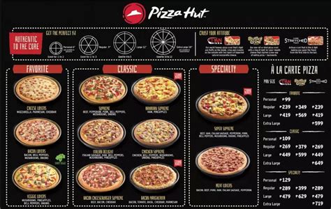 Pizza Hut Menu With Updated Prices Philippines 2024