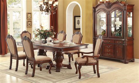 Double Pedestal Dining Table – Pacific Imports, Inc.