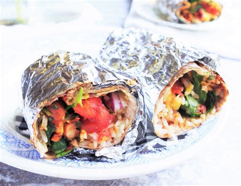 how to wrap a burrito in foil