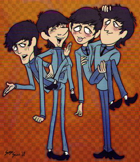 Yeah yeah yeah, cartoon fanart! : r/beatles