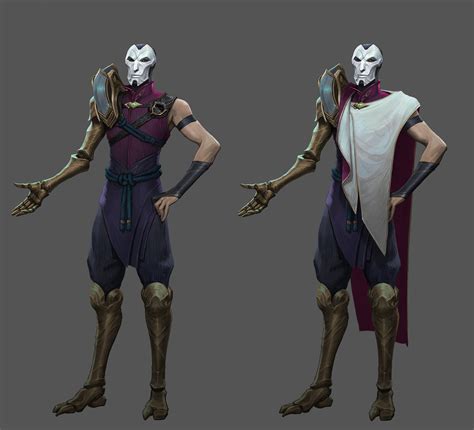 Concept art of Jhin for the Awaken animation. : r/JhinMains