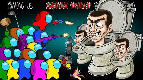 어몽어스 VS Skibidi Toilet | Funny Among Us Animation - YouTube