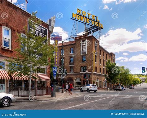 Flagstaff Downtown, Arizona, USA Editorial Image - Image of site, flagstaff: 122519420