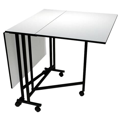 Folding Hobby Portable Work Table Laminated Adjustable Crafts